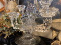 Fostoria Glass Company Americana Pattern Pressed Glass Double Candlestick