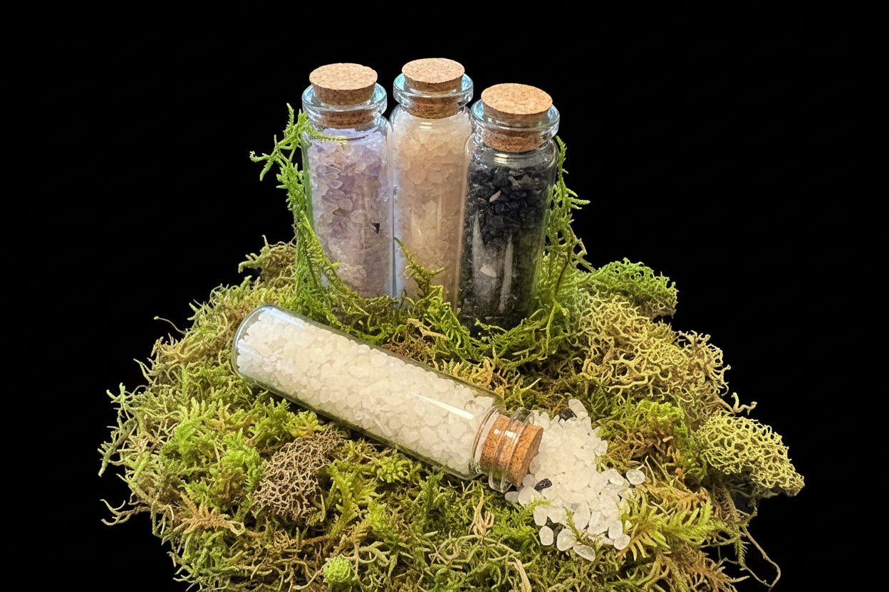 Witch’s Crystal Vial Set