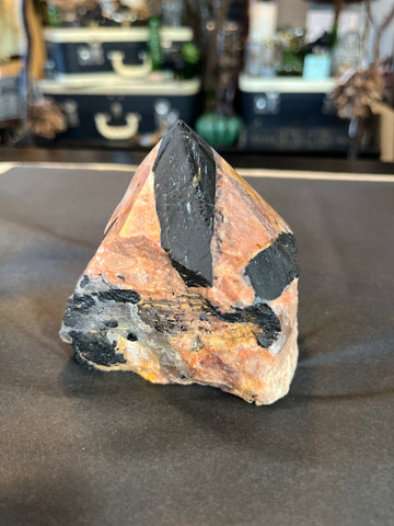 Black Tourmaline w/ Feldspar #6
