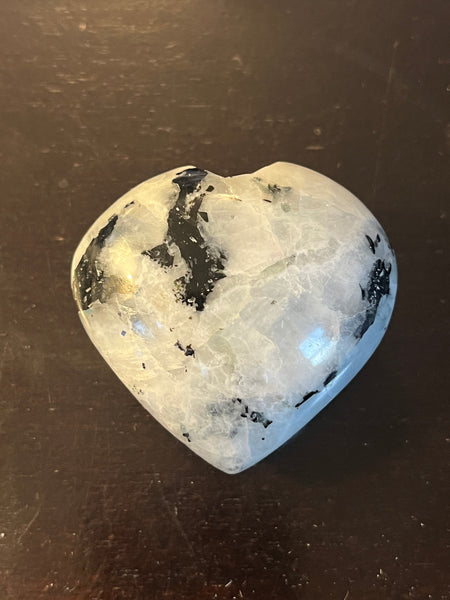 Moonstone Puffy Heart