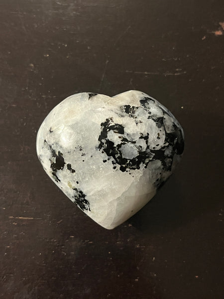 Moonstone Puffy Heart