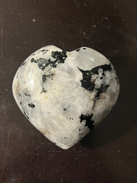 Moonstone Puffy Heart
