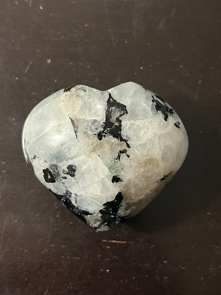 Moonstone Puffy Heart