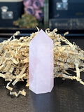 Rose Quartz Generator Tower – Love & Self-Compassion Healing Crystal (Set 2)