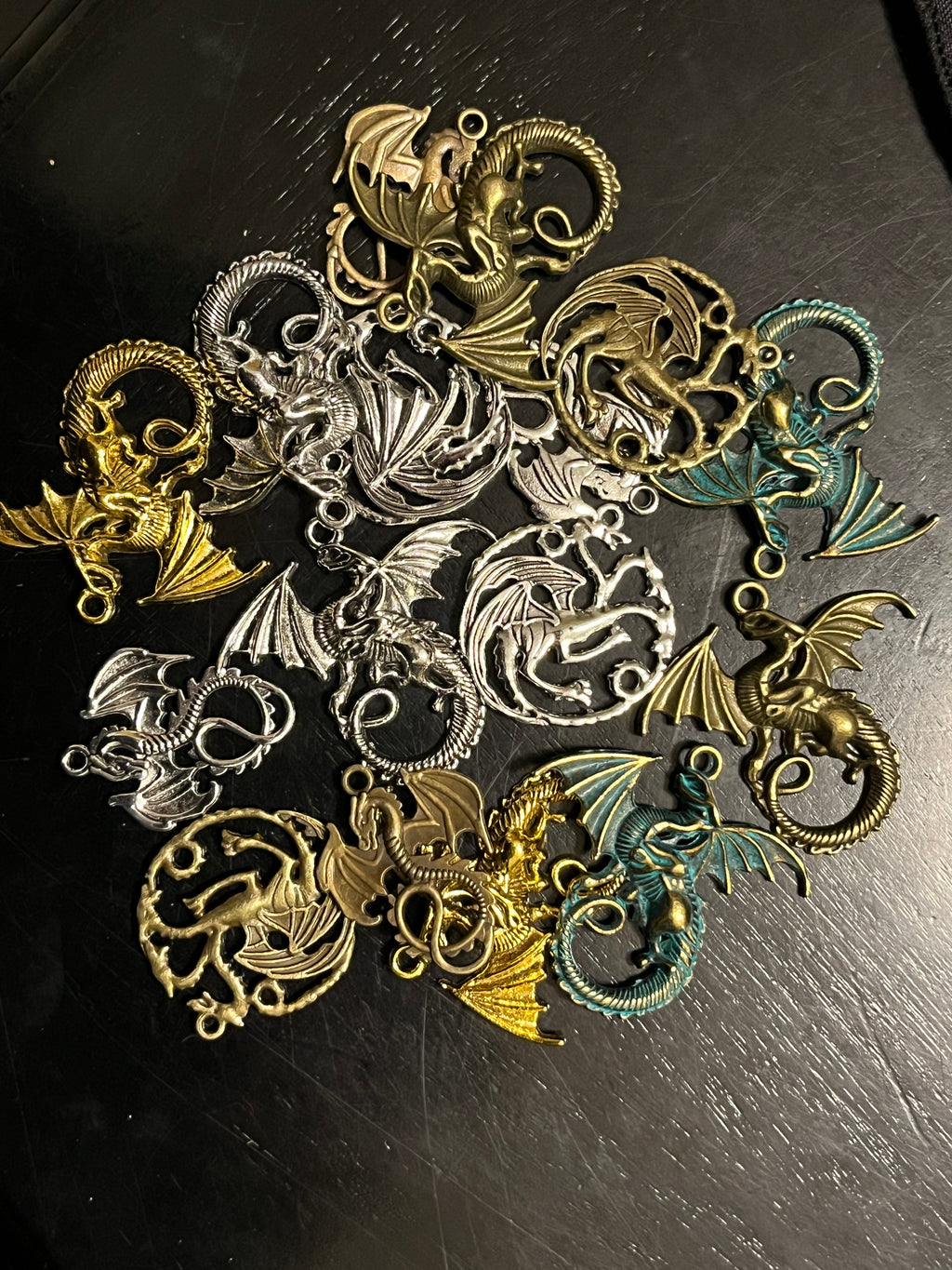 Assorted Dragon Pendents