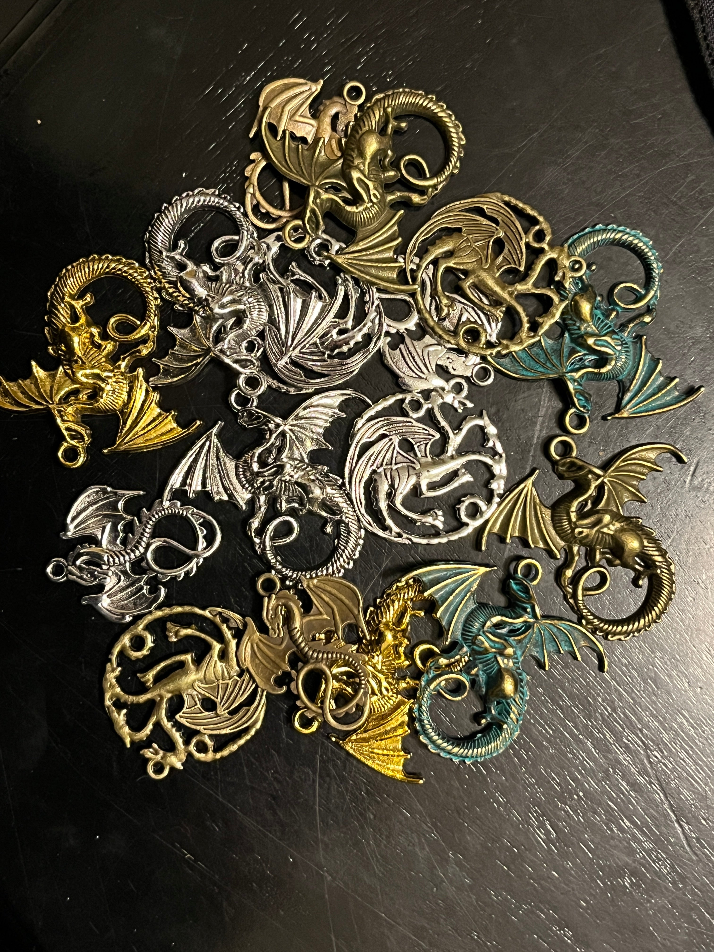Assorted Dragon Pendents