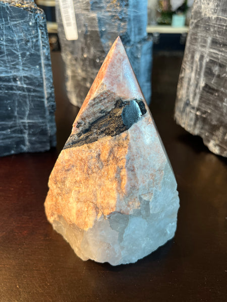 Black Tourmaline w/ Feldspar #6