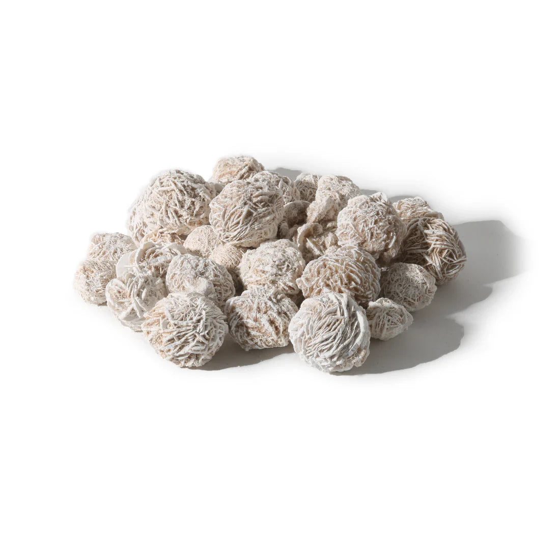 Selenite Desert Rose Tumbled Stone – Clarity & Grounding Light Healing Crystal