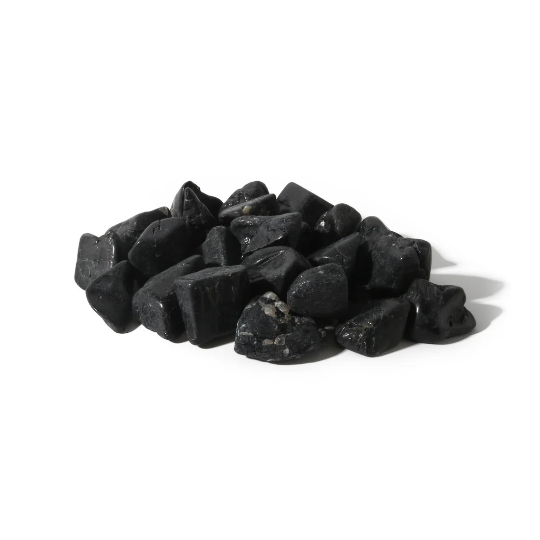 Black Tourmaline Tumbled Stone – Protection & Grounding Healing Crystal