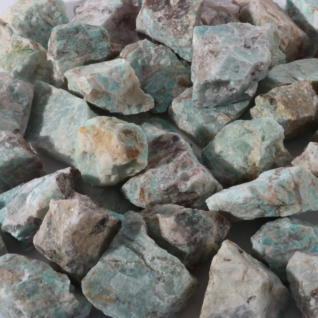 Amazonite Rough Stone – Truth & Calm Communication Healing Crystal