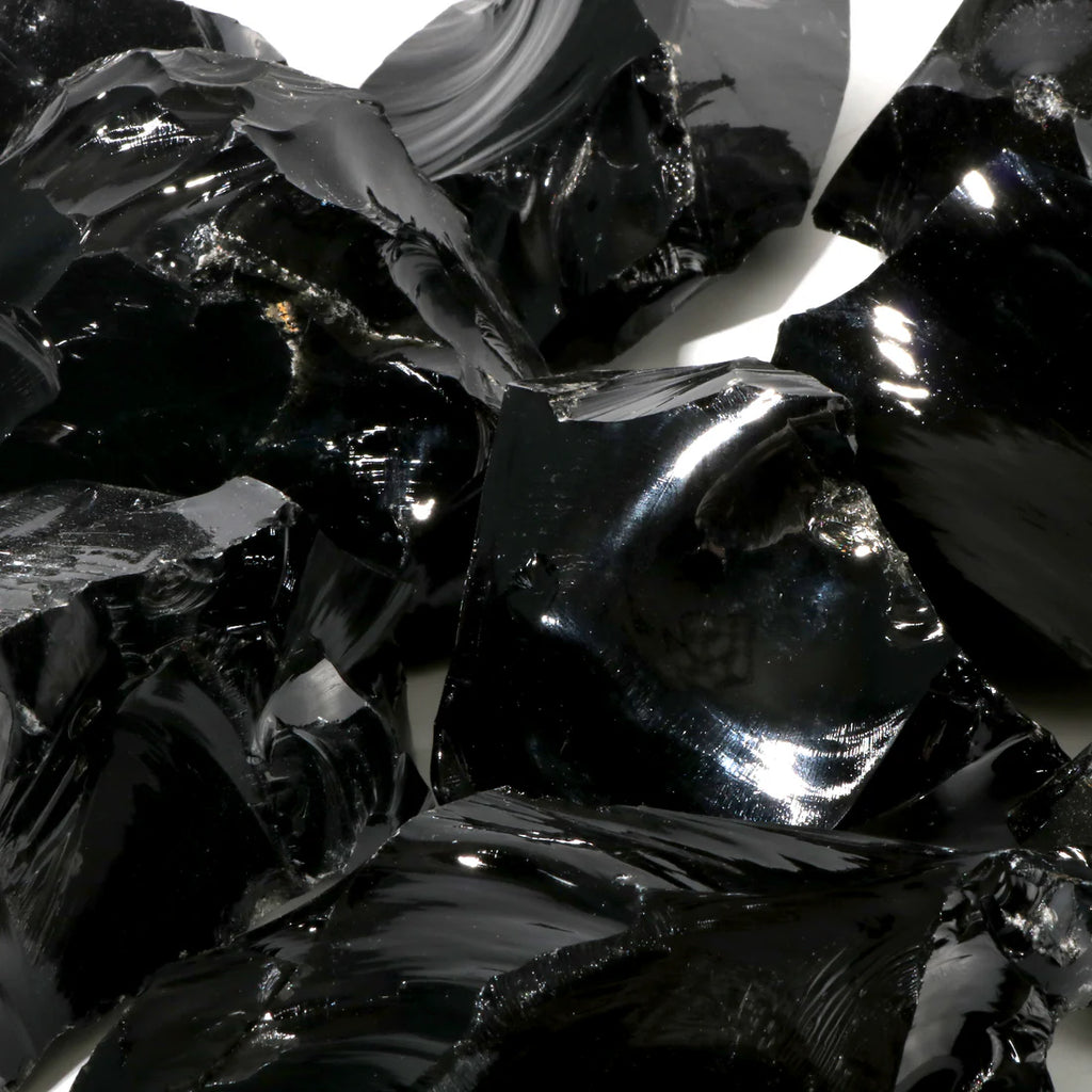 Obsidian Rough Stone – Protection & Truth Healing Crystal