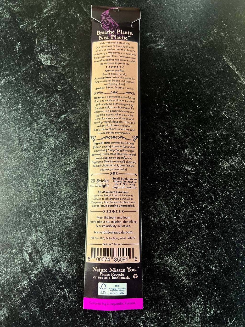 Sea Witch Botanicals - Incense Wheel of the Year