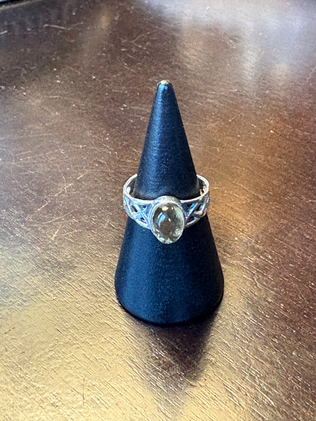 Silver .925 Citrine Ring (134) – Abundance & Manifestation Crystal Jewelry