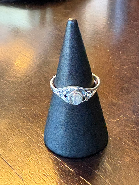 Silver .925 Labradorite Ring (156) – Magic & Transformation Crystal Jewelry