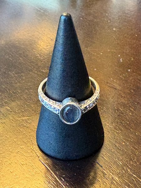 Silver .925 Labradorite Ring (156) – Magic & Transformation Crystal Jewelry