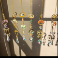 Gold Crystal Suncatcher w/ Tree of Life