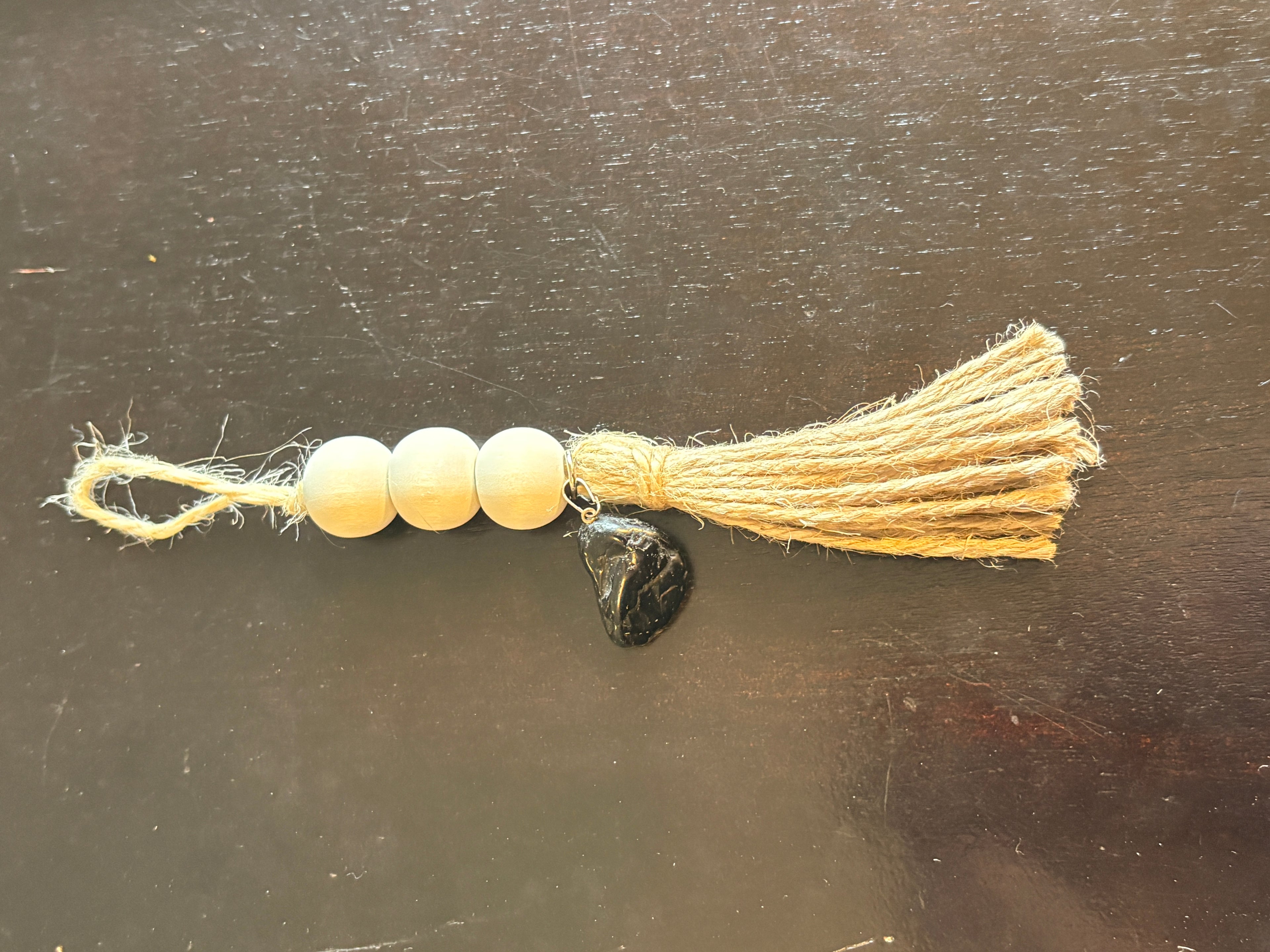 Diffuser Tassel with Crystal Charm