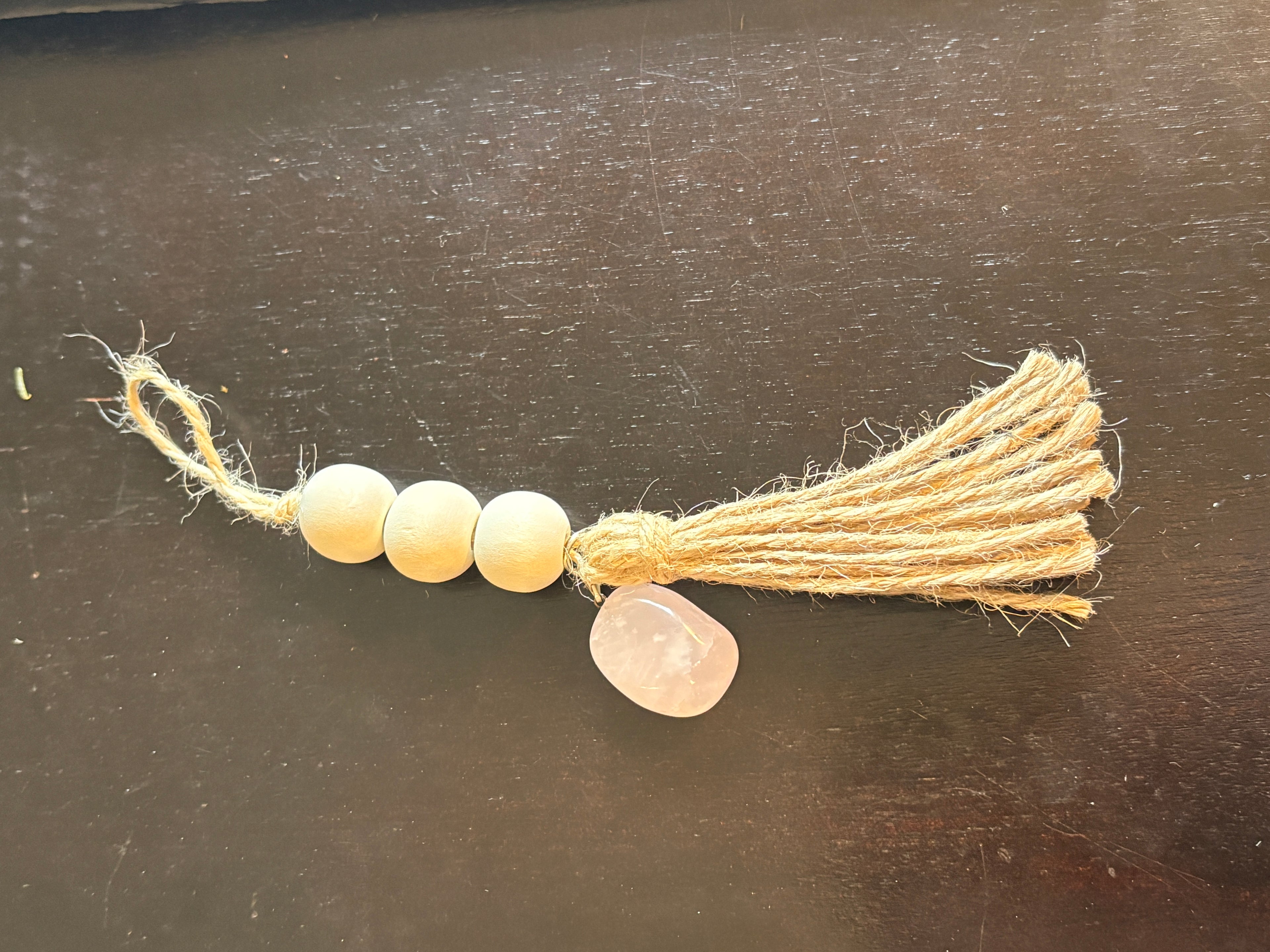 Diffuser Tassel with Crystal Charm