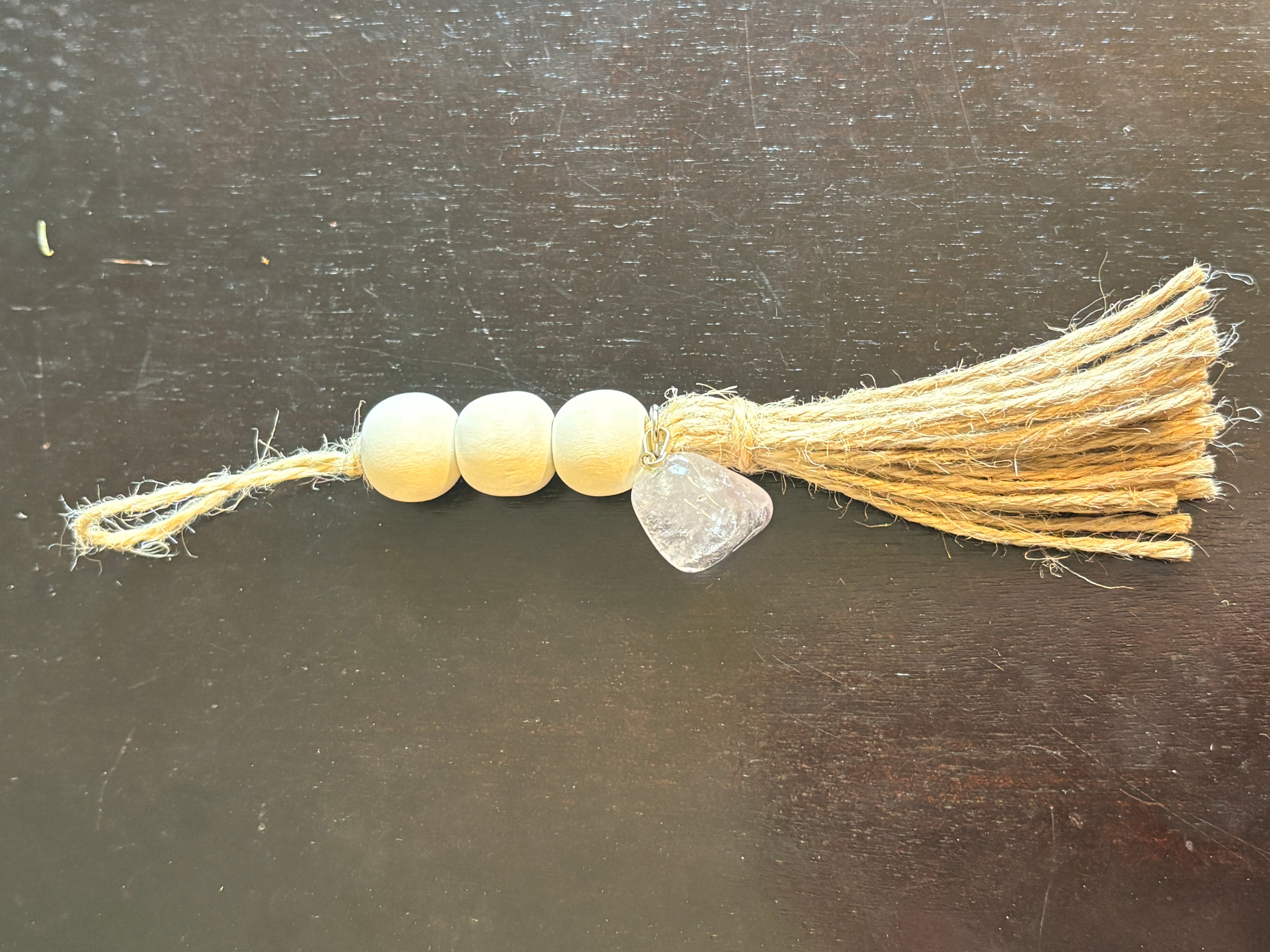 Diffuser Tassel with Crystal Charm