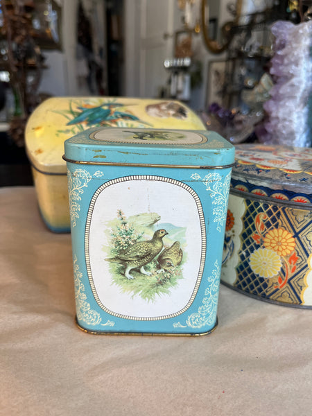 Vintage Birds of Western Australia Tin