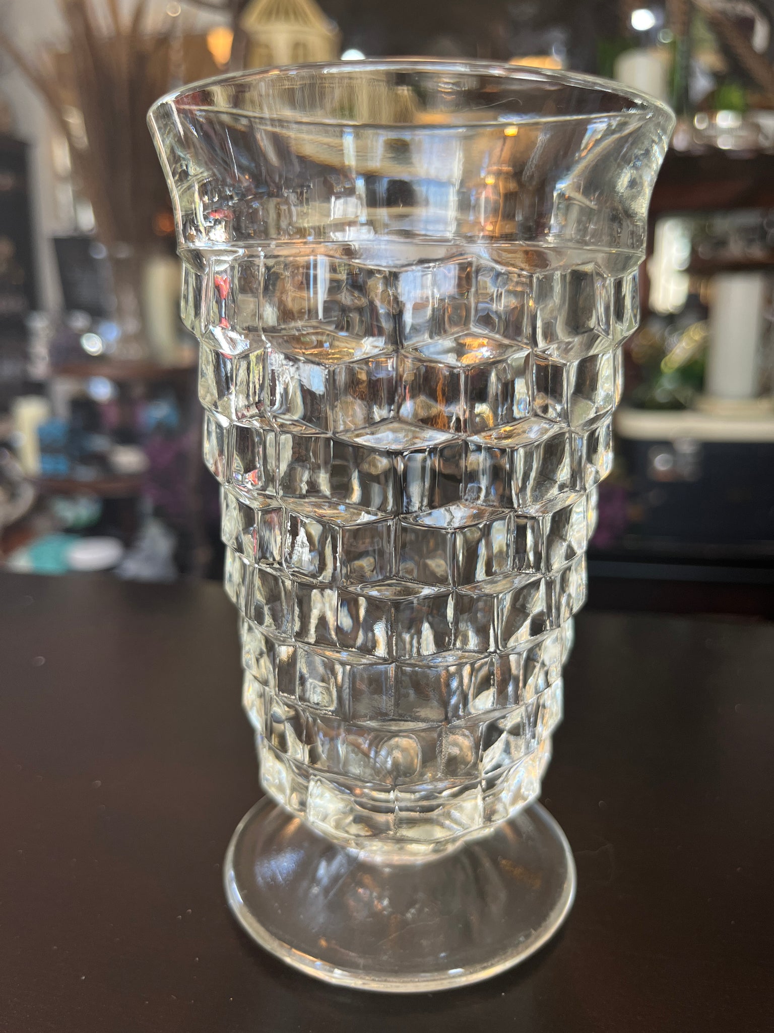 Vintage Clear Indiana Whitehall Colony 6” Ice Tea Glass
