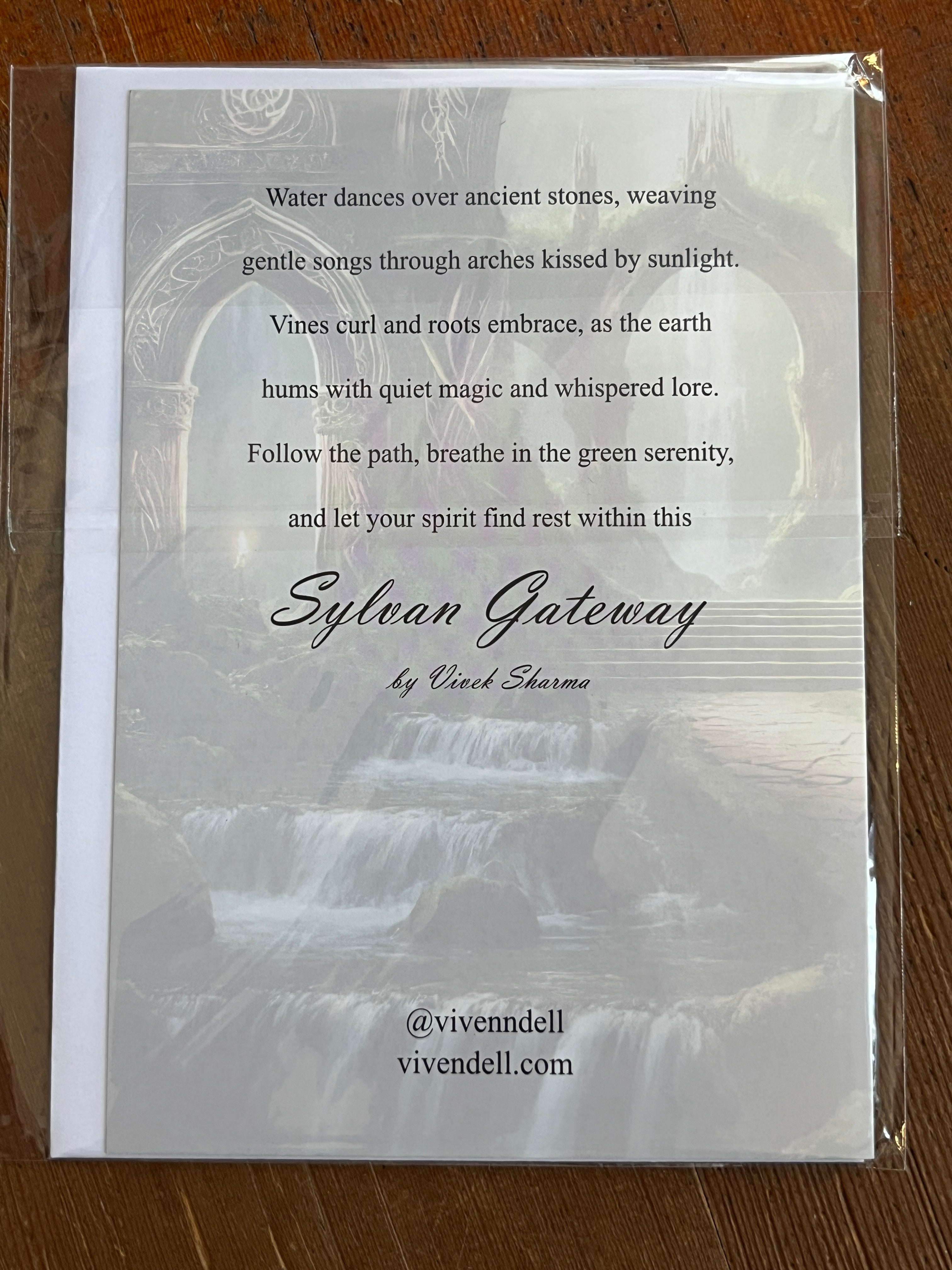 Sylvan Gateway Card by Vivek Sharma