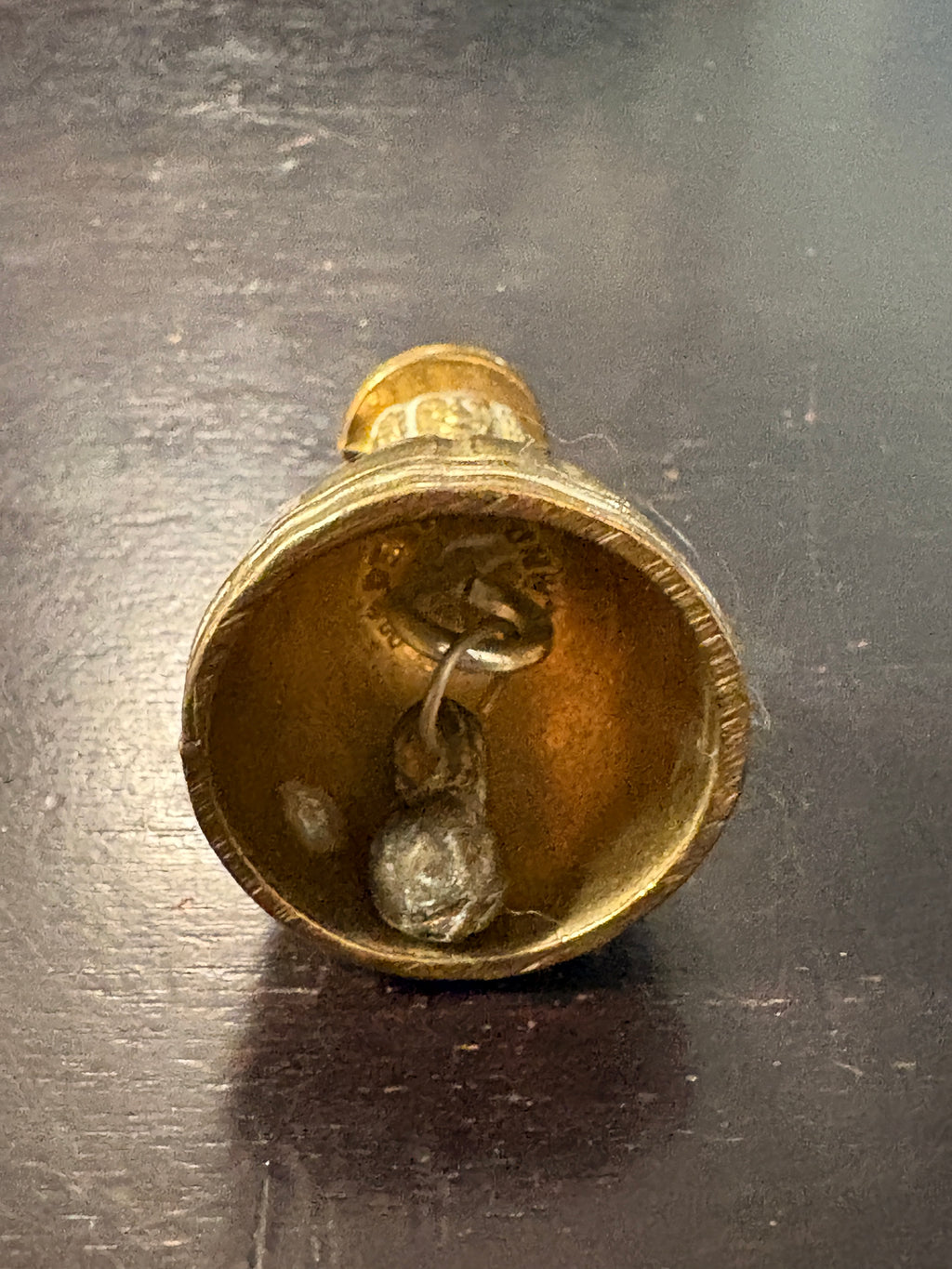 Vintage Welsh Lady Brass Altar Bell