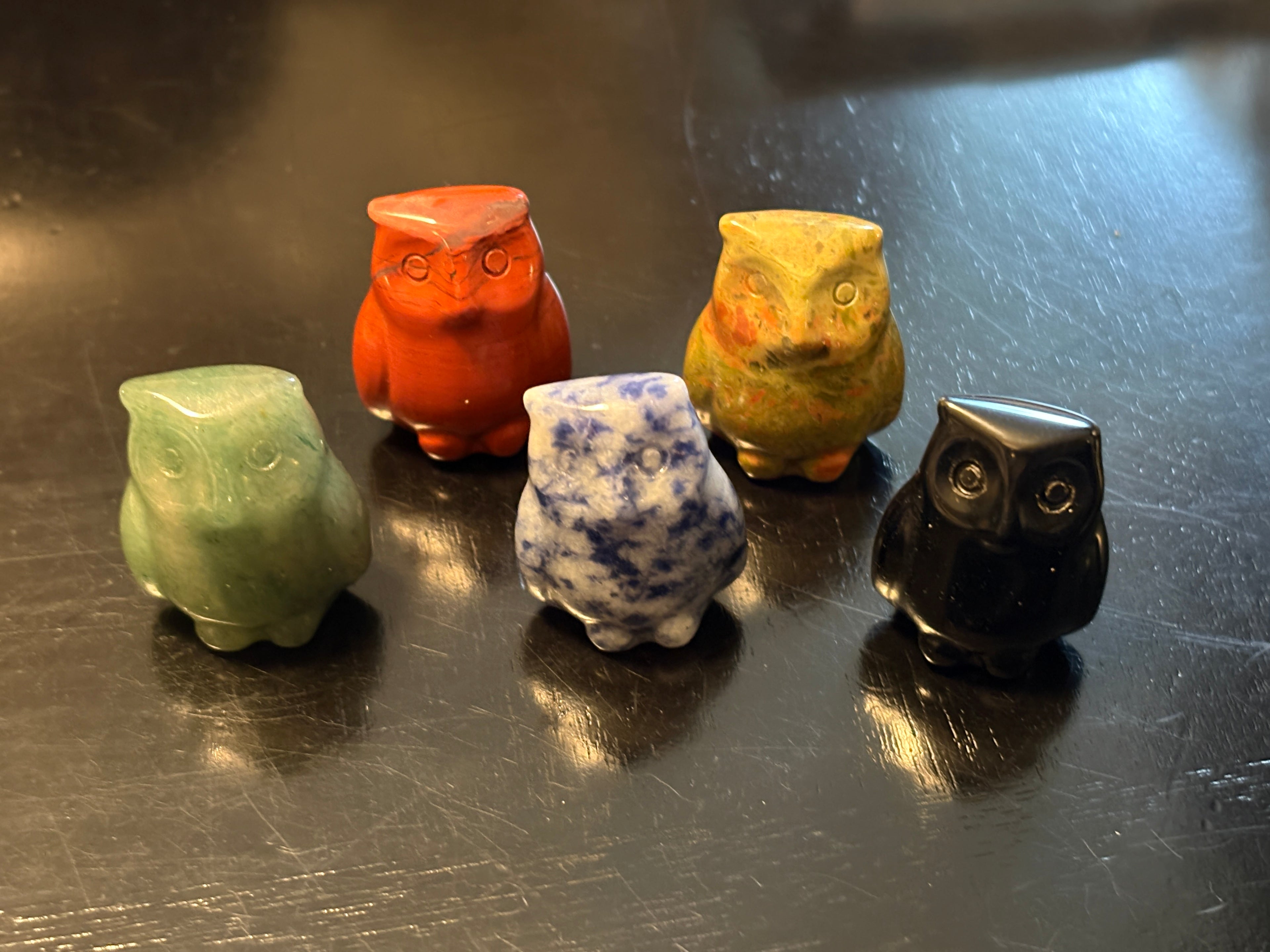 Crystal Owls 1.5”