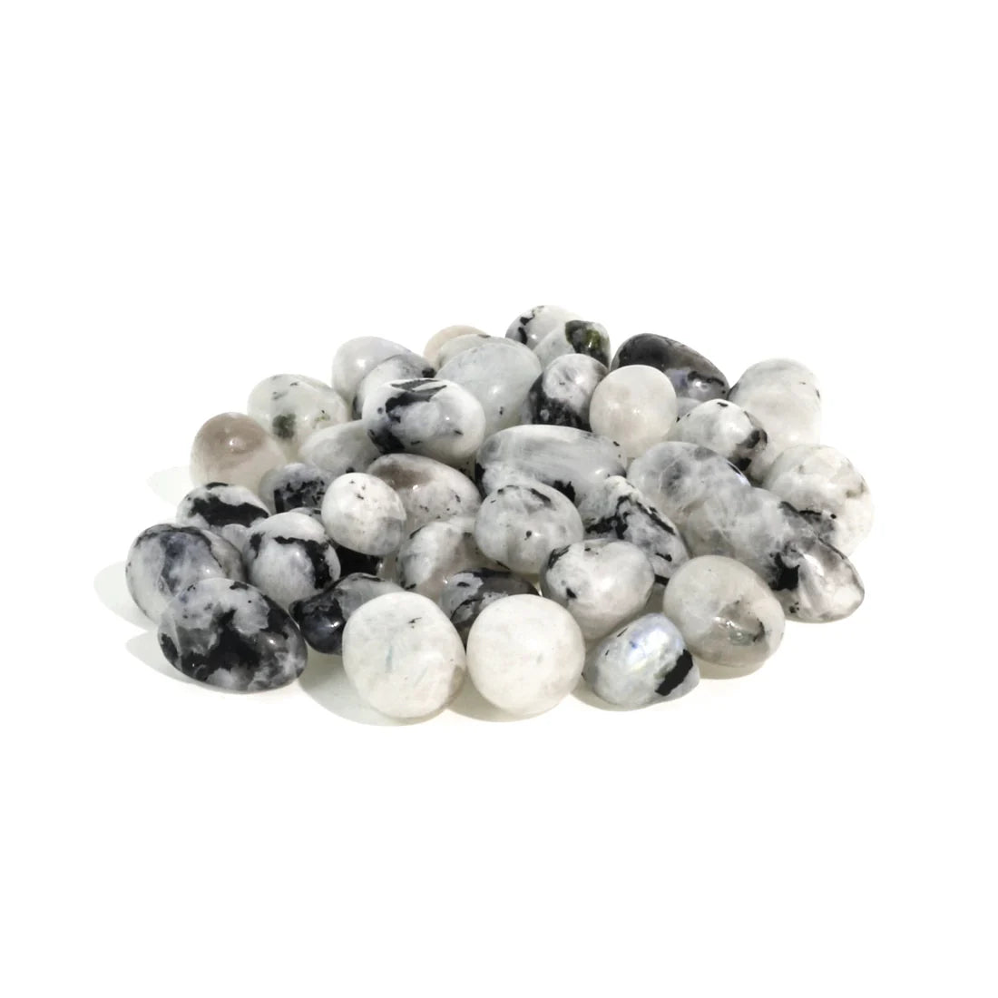 Rainbow Moonstone Tumbled Stone – Intuition & Divine Feminine Healing Crystal