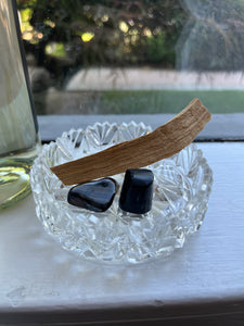 Vintage Bohemia Czechoslovakia Crystal Wine Coaster