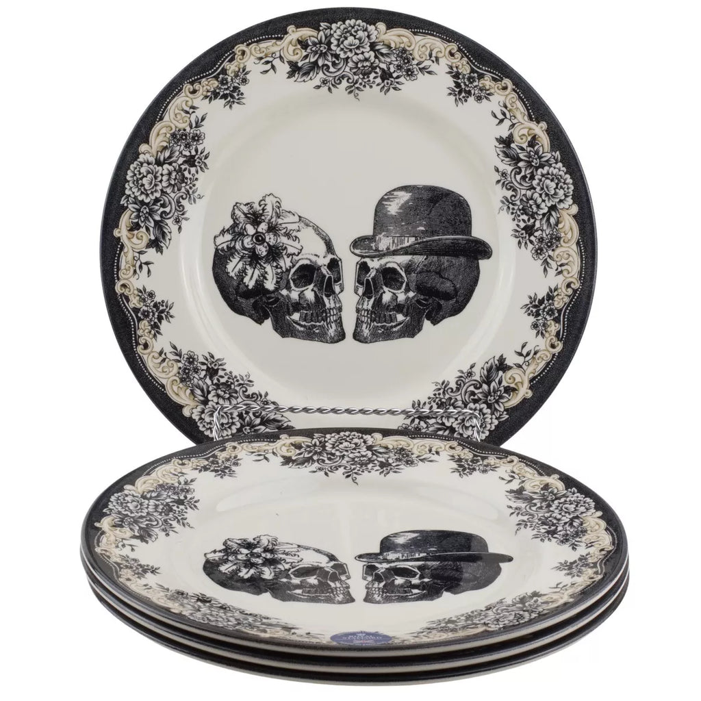 Skull Couple - Royal Stafford. Limited edition. Spookyville collection