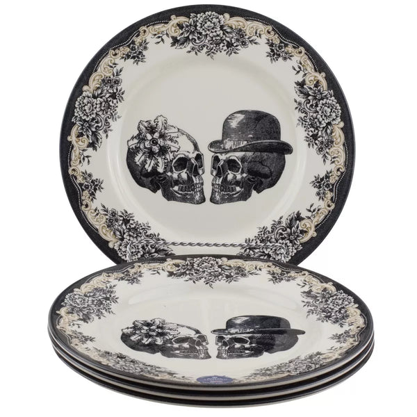 Skull Couple - Royal Stafford. Limited edition. Spookyville collection