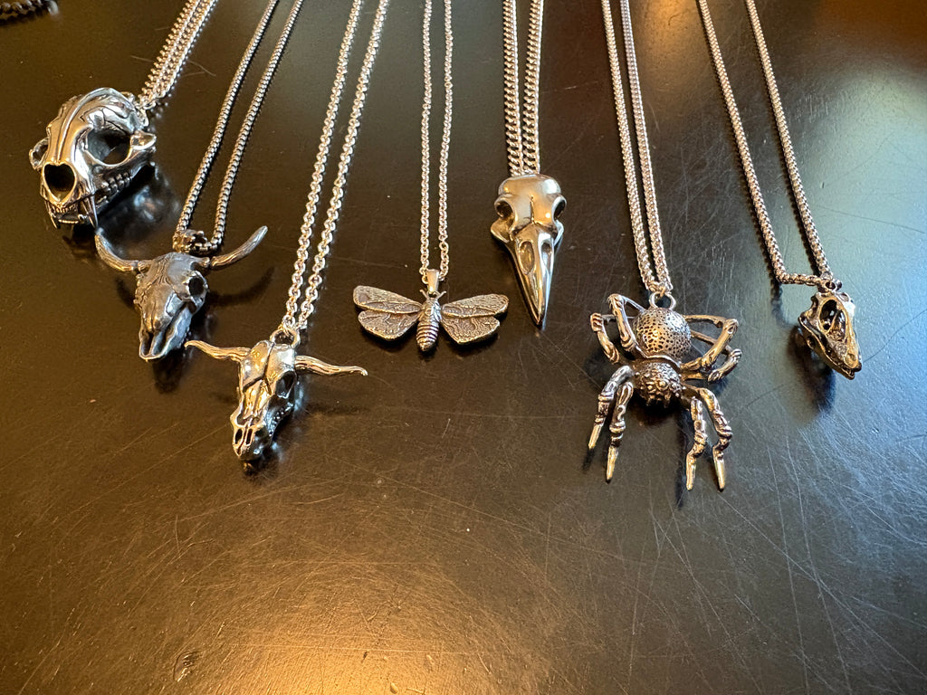 Bones & Relics: Artisan Stainless Steel Talismans by Brent McMaster