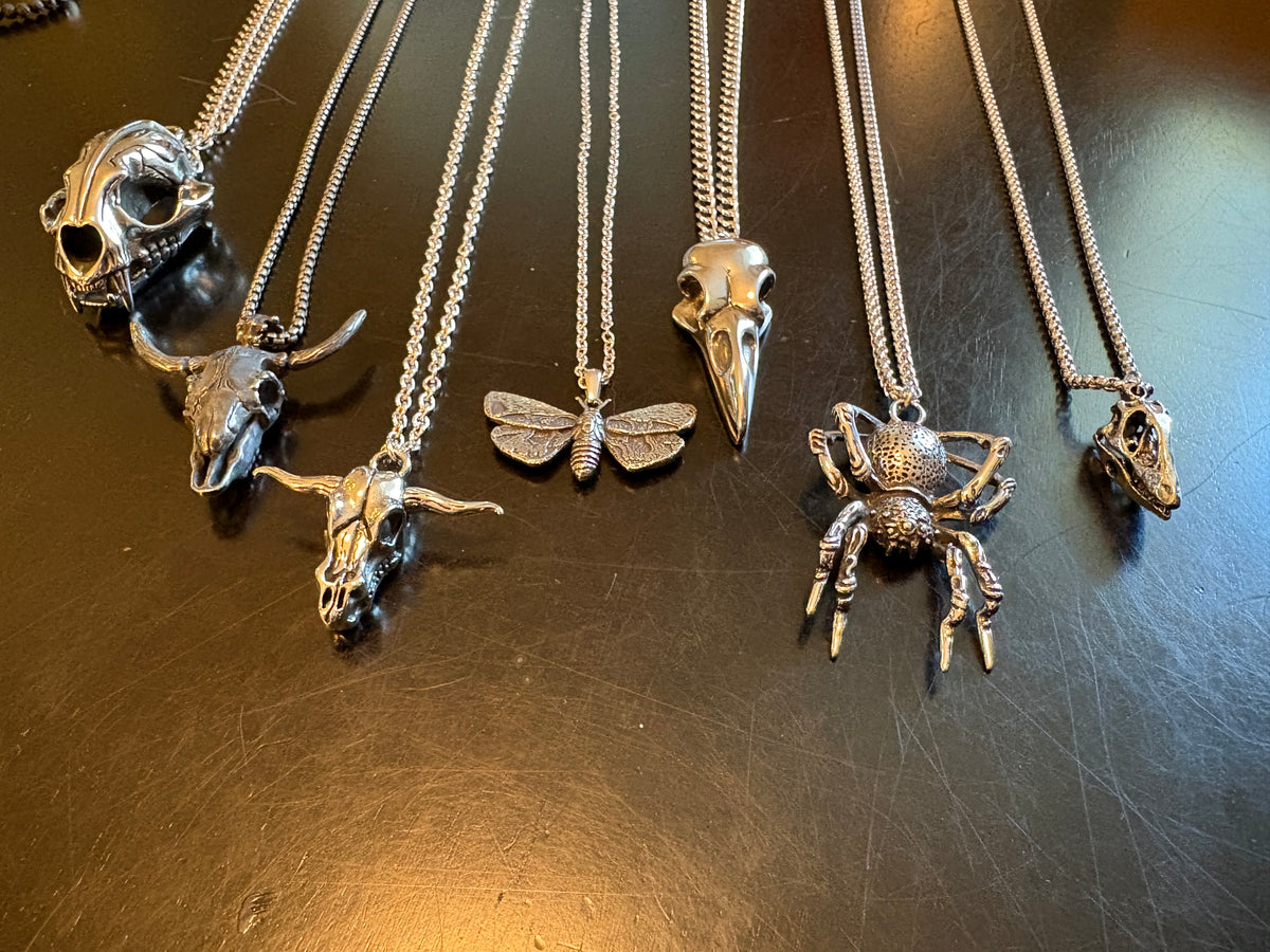 Bones & Relics: Artisan Stainless Steel Talismans by Brent McMaster