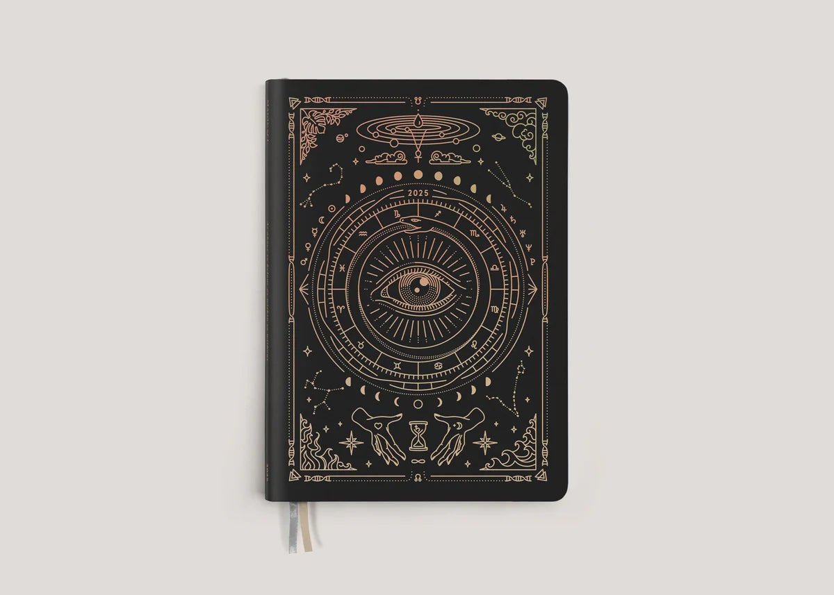 Magic of I. 2025 ASTROLOGICAL PLANNER - BLACK