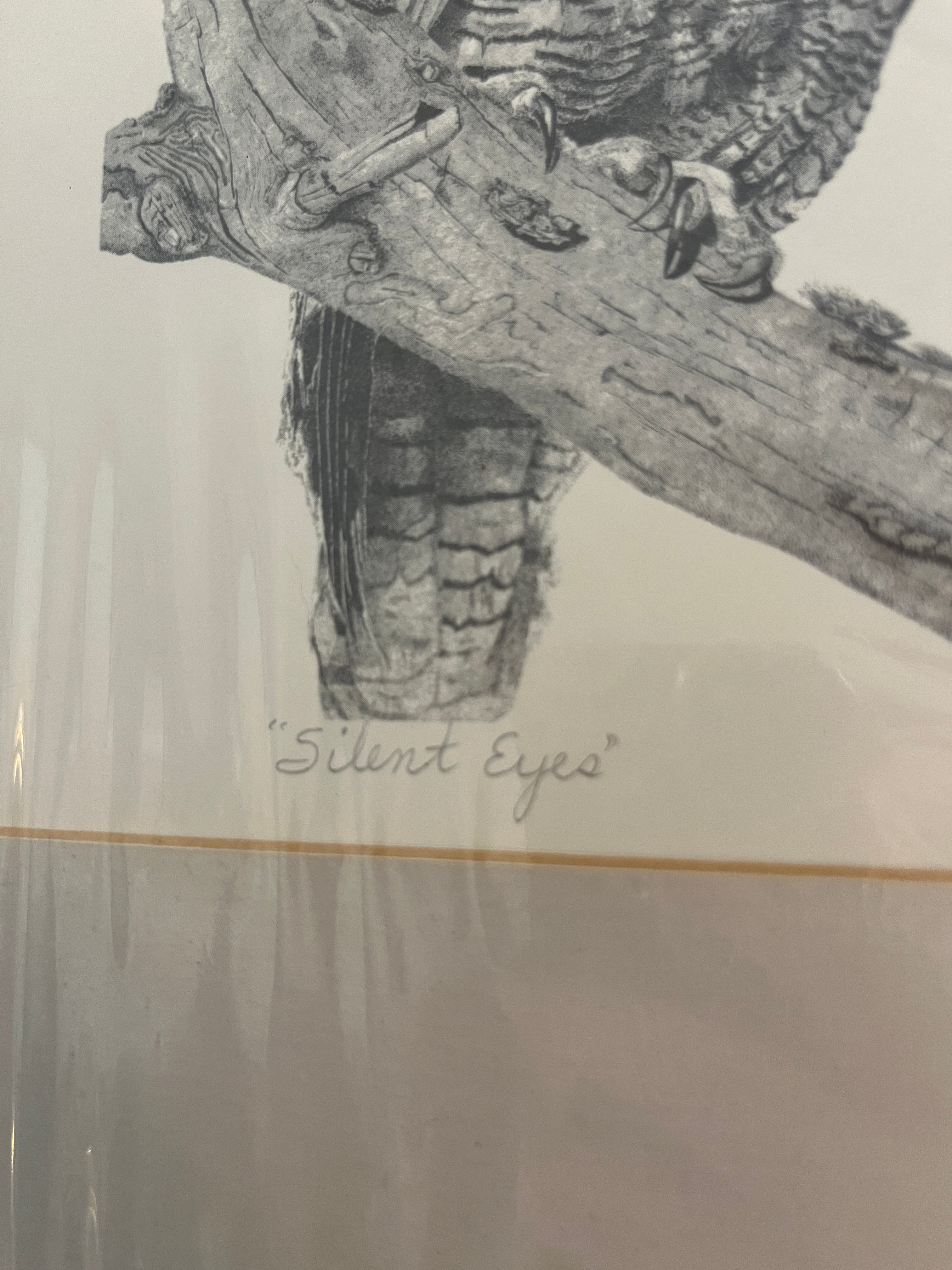 “Silent Eyes” Great Horn Owl by Sheila Butler