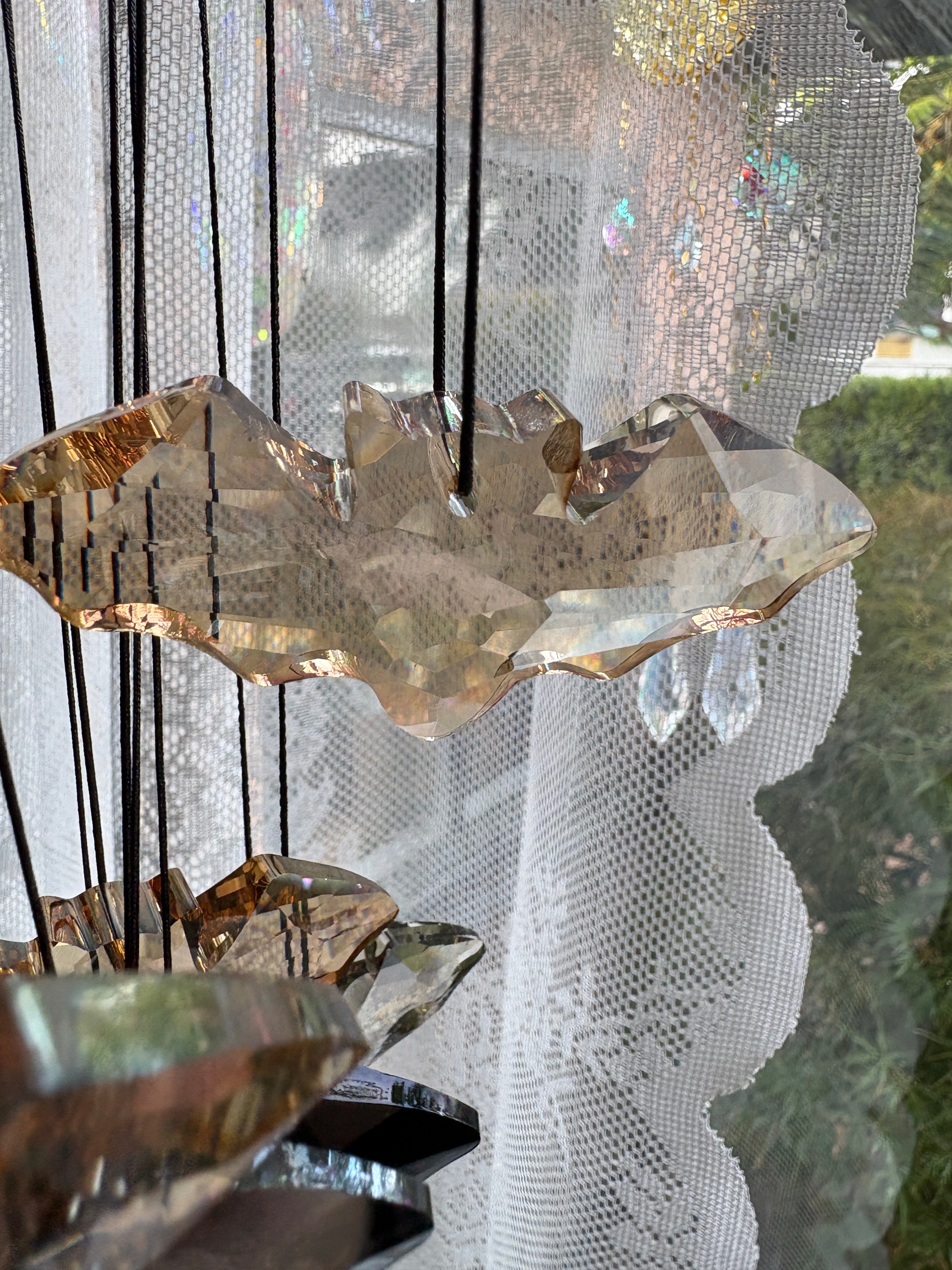 Crystal Bat Suncatcher