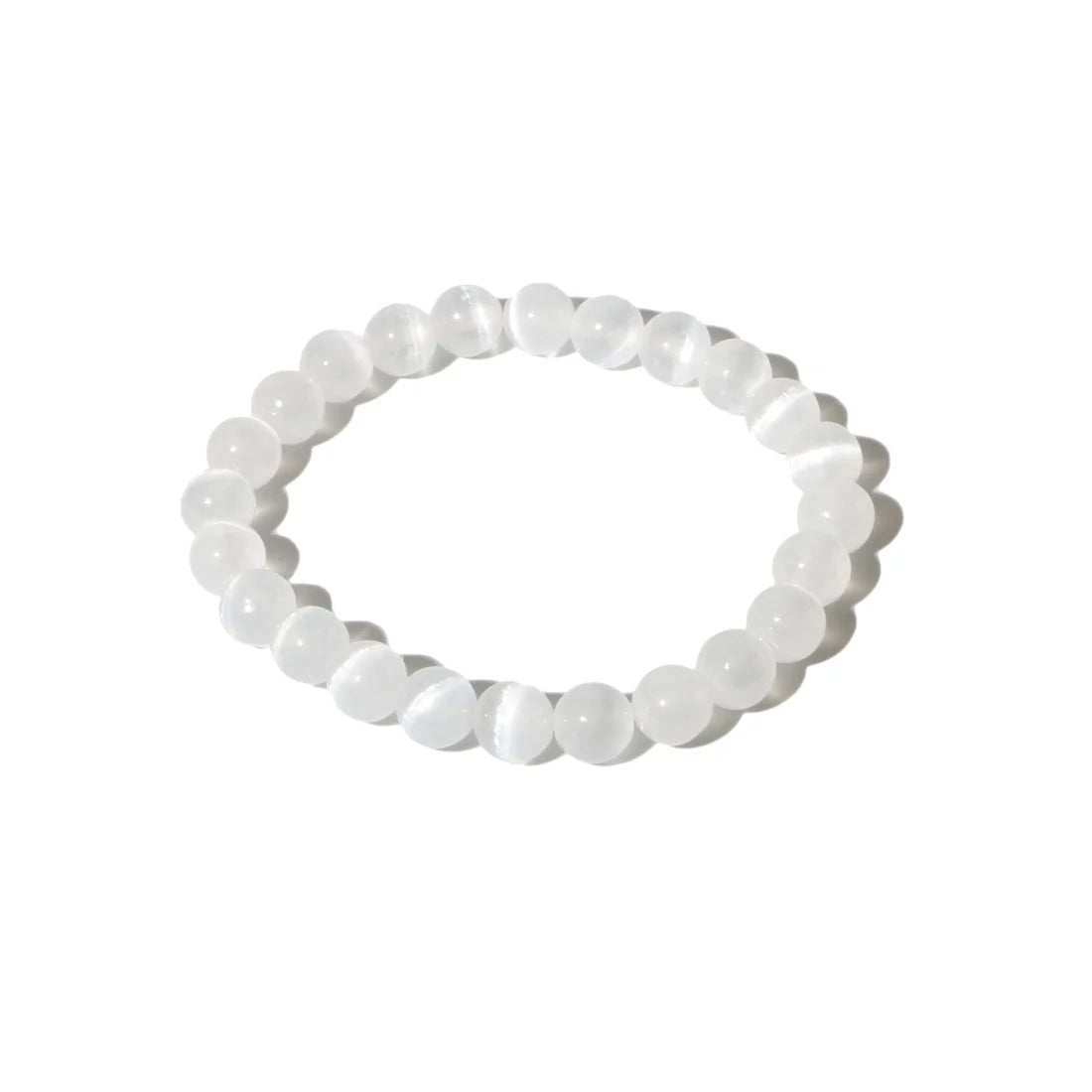 Tumbled 8mm Gemstone Bead Stretch Bracelet