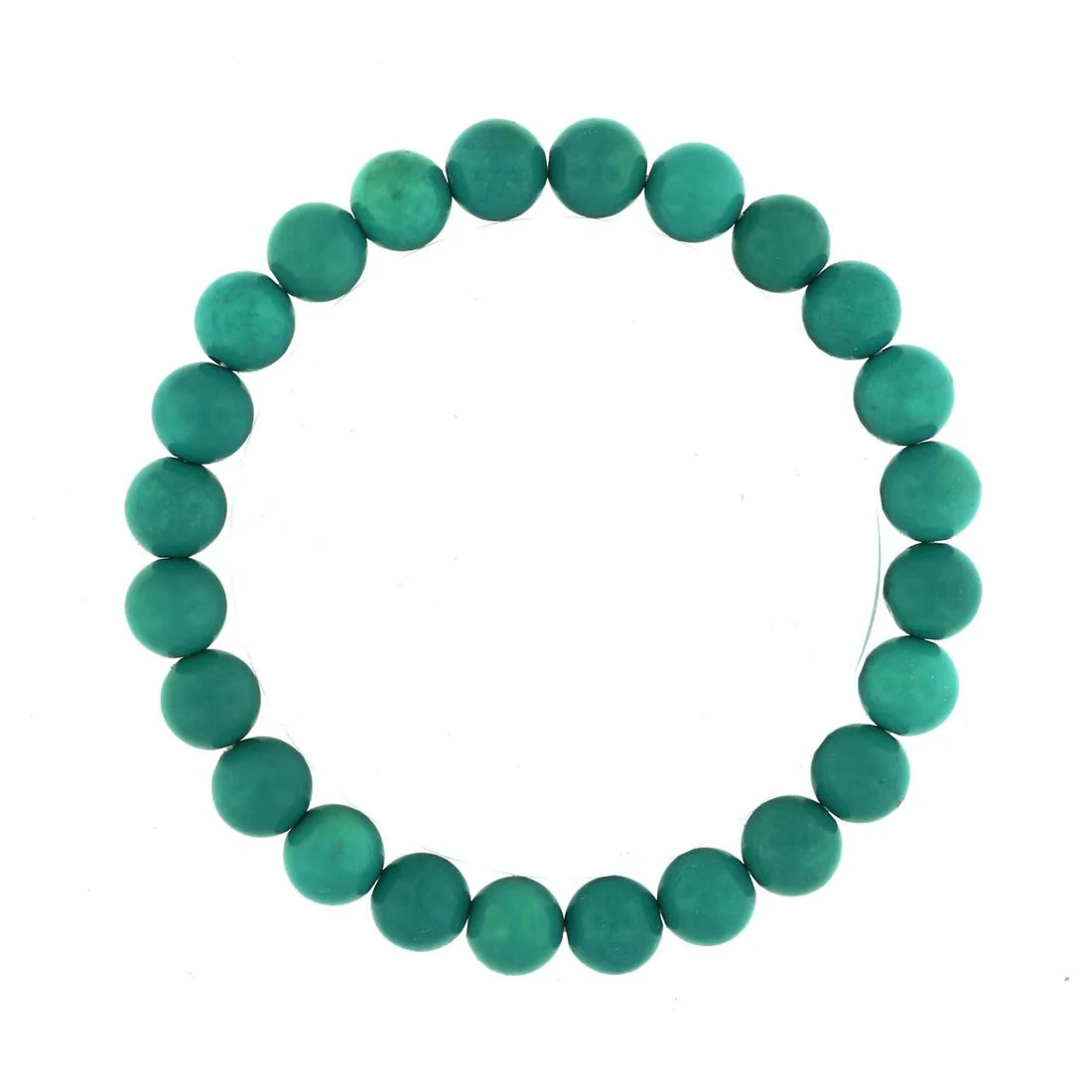 Tumbled 8mm Gemstone Bead Stretch Bracelet