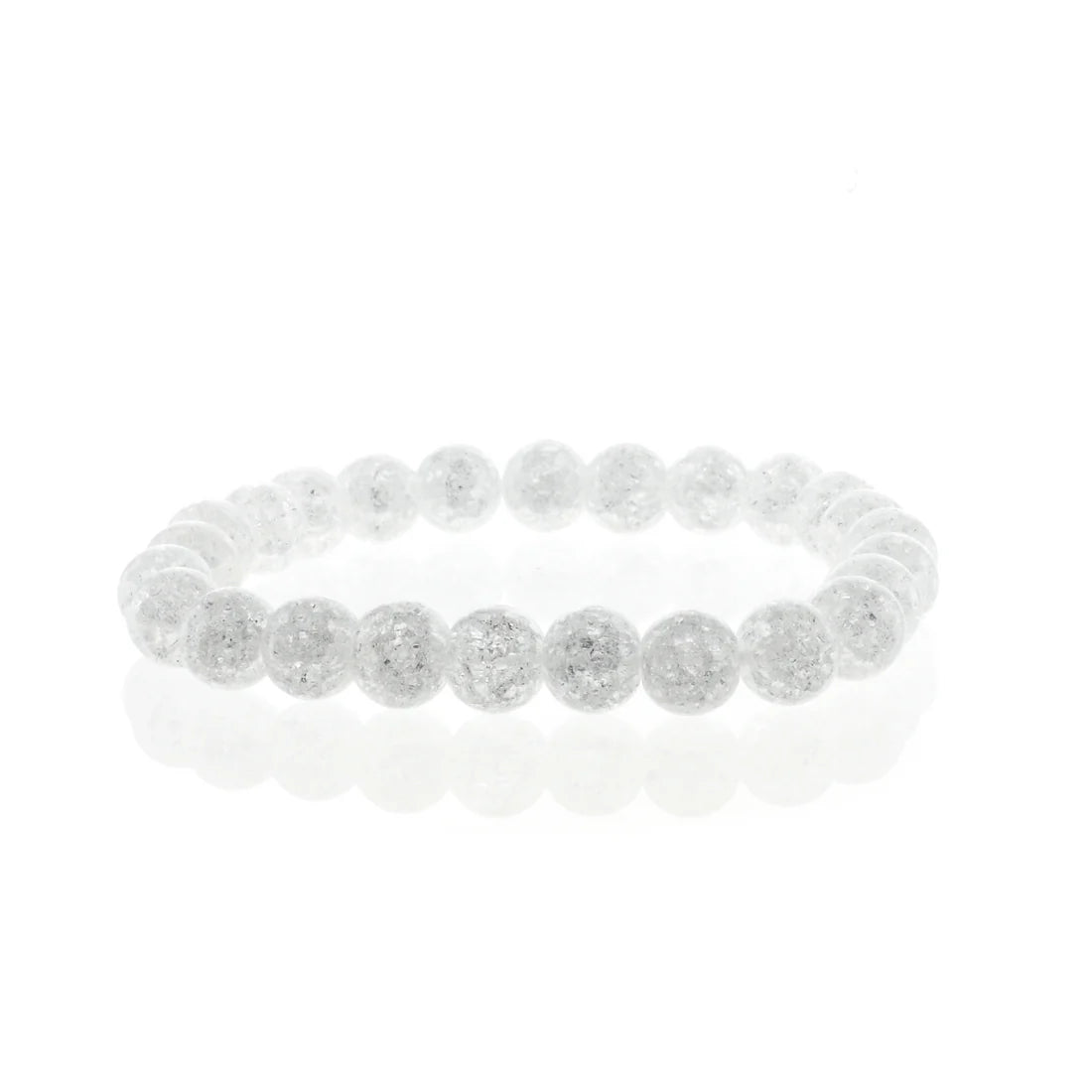 Tumbled 8mm Gemstone Bead Stretch Bracelet