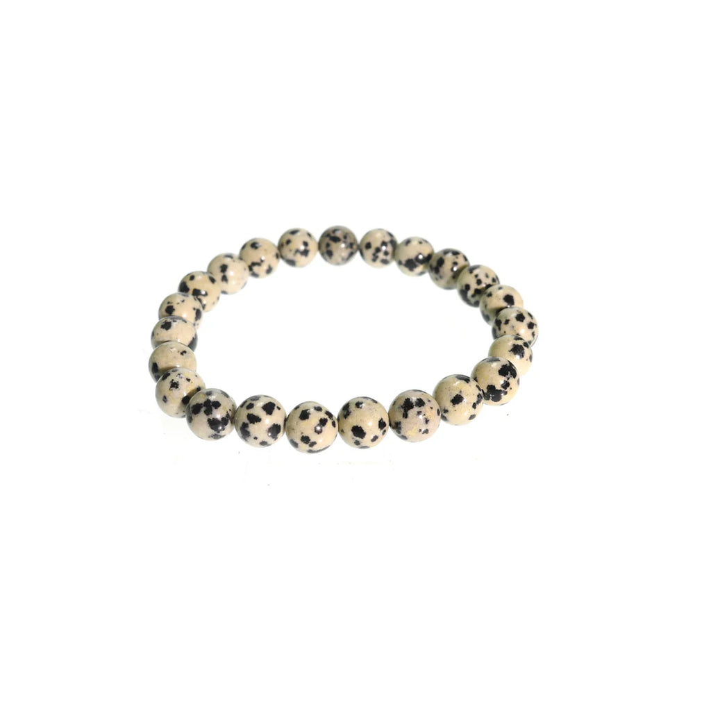 Tumbled 8mm Gemstone Bead Stretch Bracelet