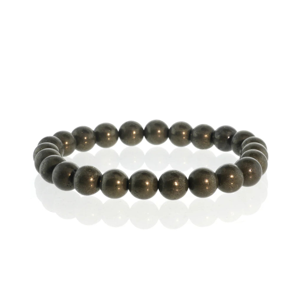 Tumbled 8mm Gemstone Bead Stretch Bracelet