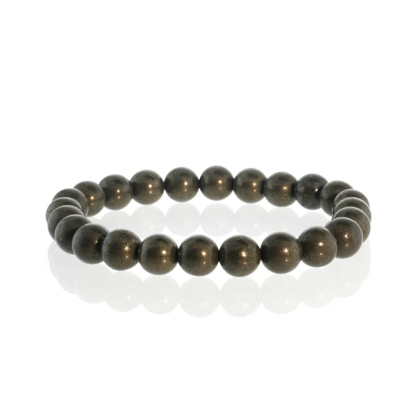 Tumbled 8mm Gemstone Bead Stretch Bracelet