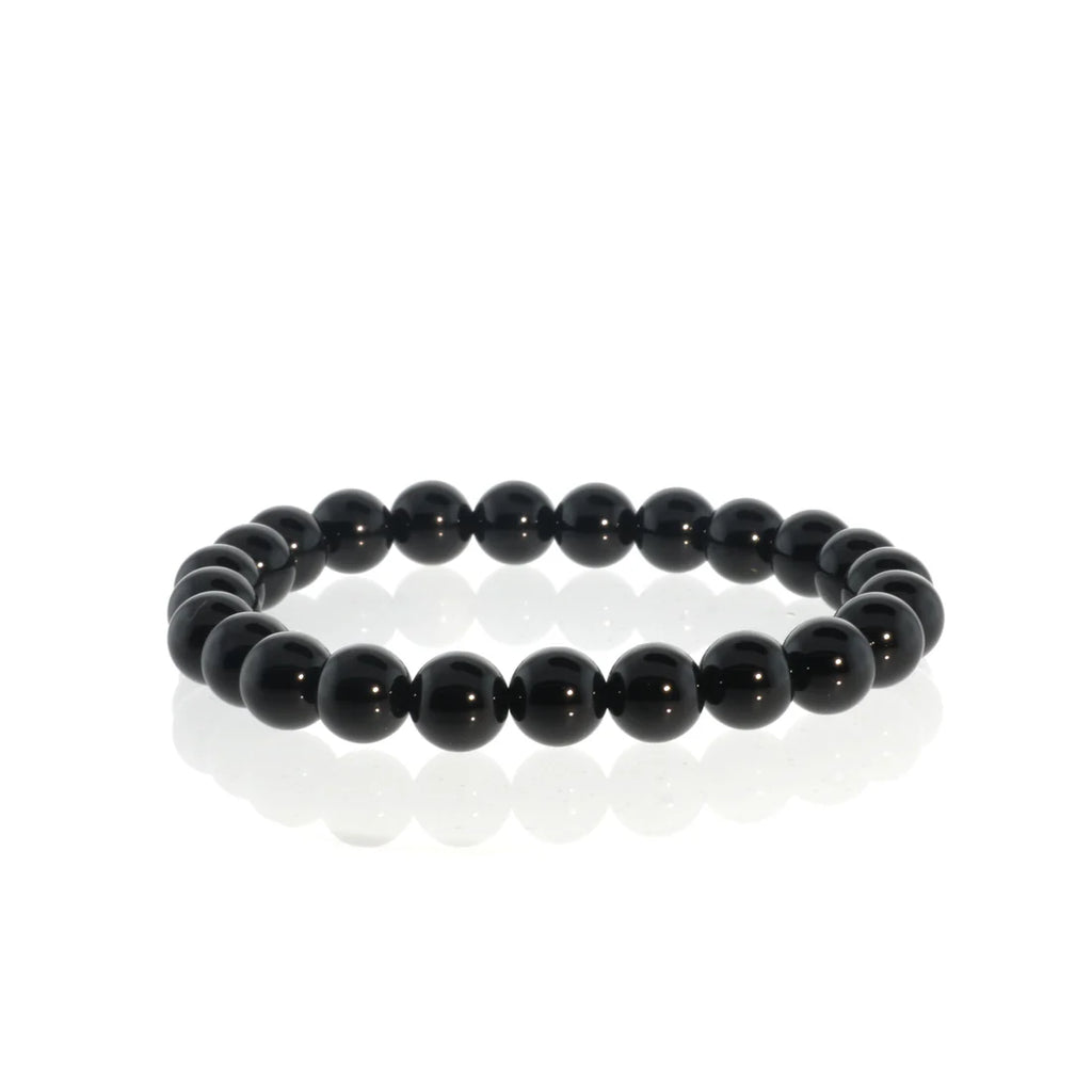 Tumbled 8mm Gemstone Bead Stretch Bracelet