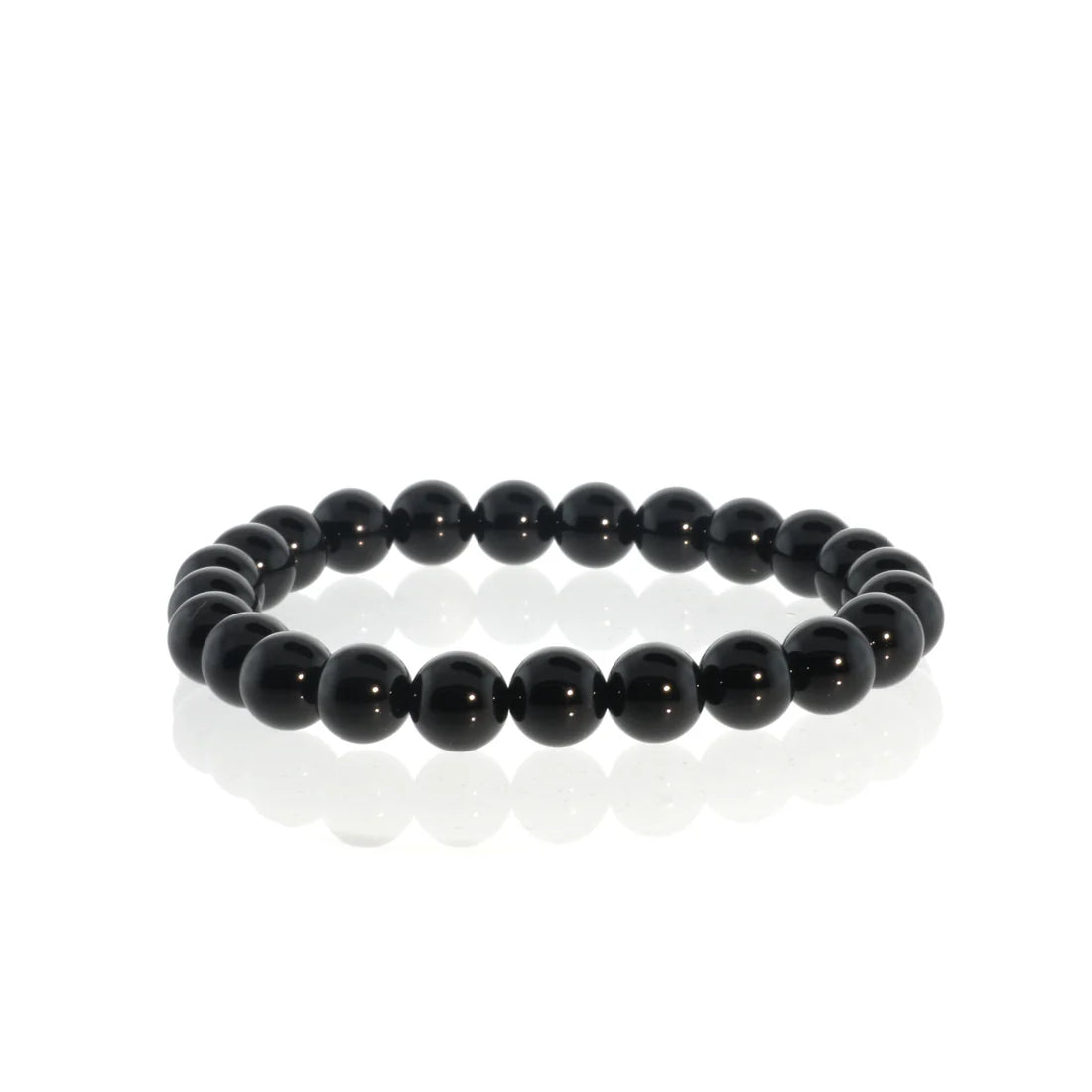 Tumbled 8mm Gemstone Bead Stretch Bracelet