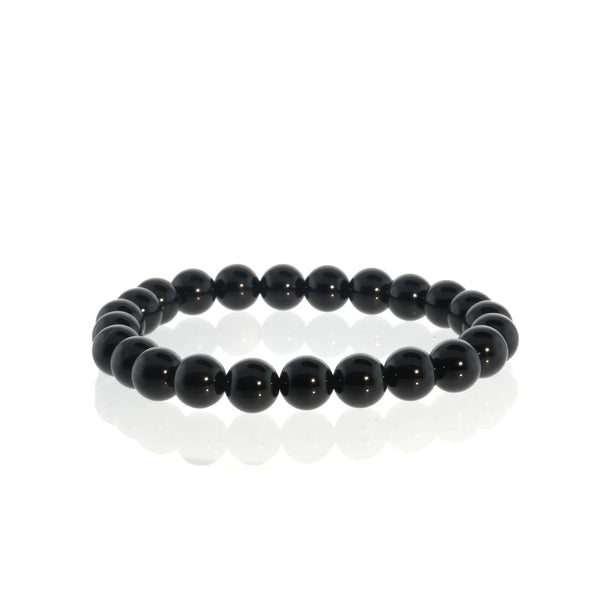 Tumbled 8mm Gemstone Bead Stretch Bracelet