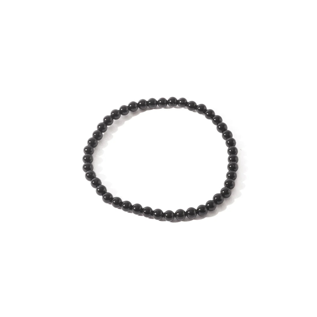 Tumbled 4mm Gemstone Bead Stretch Bracelet