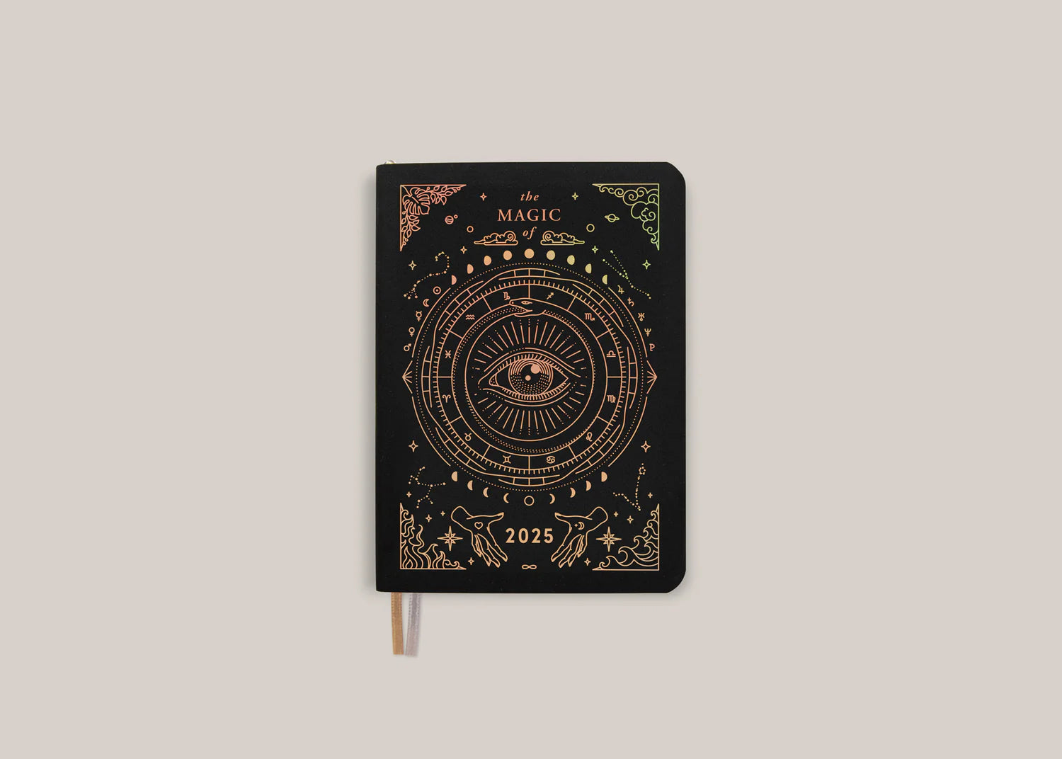 Magic of I. 2025 ASTROLOGICAL POCKET PLANNER - BLACK
