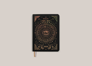 Magic of I. 2025 ASTROLOGICAL POCKET PLANNER - BLACK