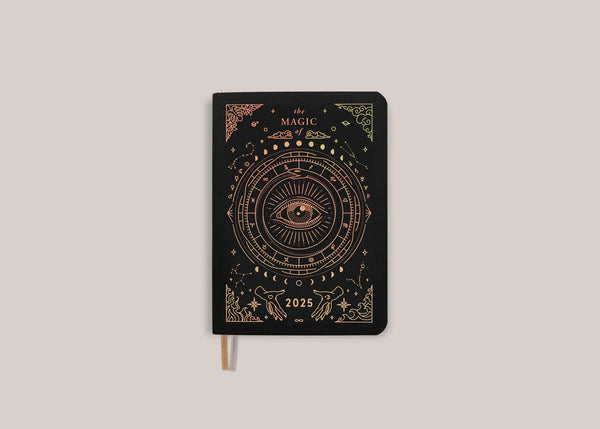 Magic of I. 2025 ASTROLOGICAL POCKET PLANNER - BLACK